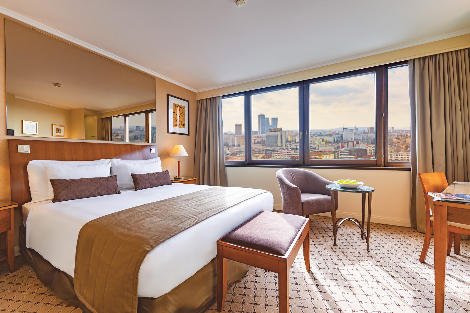 Executive suite with city view – GRAND HOTEL PRAGUE TOWERS